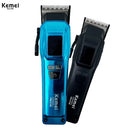 Kemei-KM- 2796 Corte de cabelo profissional, Alta velocidade, 9000 RPM novo Display LCD 10W USB-C