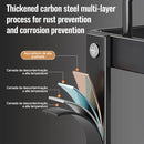 Escorredor de Louça Rack De Cozinha 2 Andares Preto Yesop