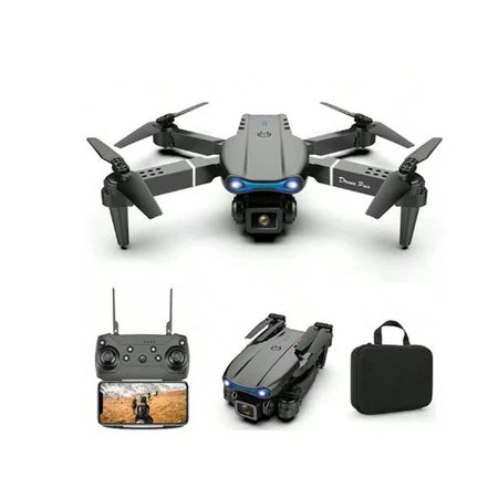 Dli E99 Dobrável Quadcopter Drone Dual Câmera 4k Profissional 2 Bateria
