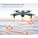 Dli E99 Dobrável Quadcopter Drone Dual Câmera 4k Profissional 2 Bateria