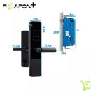 Fechadura Eletrônica Digital com Biometria, Senha, Cartão TAG e Chave – Segurança e Praticidade para o Dia a Dia