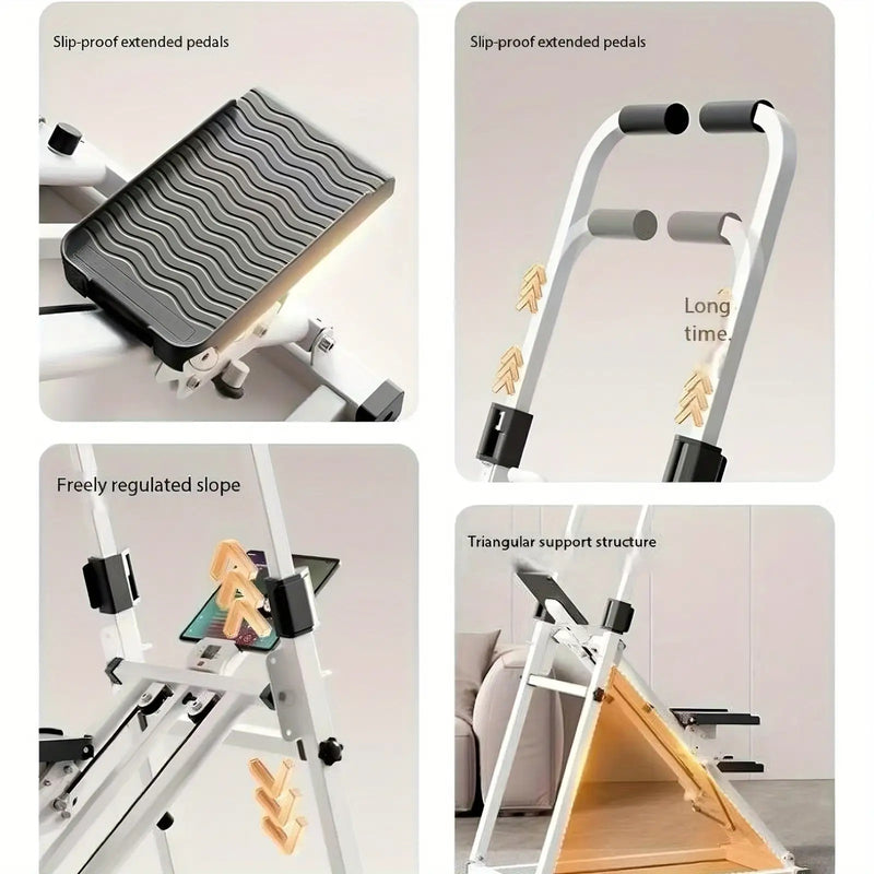 Máquina de escalada de escadas dobrável de alta resistência