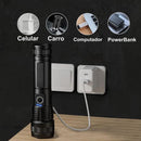 Lanterna Super Potente T9 P90/P50 Tática Forte Potente Sitio Fazenda Acampamento Camping Segurança