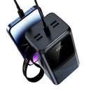 Carregador portátil Power Bank 30000mah PD 66W Carregamento rápido alex