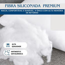Almofadas Decorativas Para Sofá Cheias Kit 6 Unidades Fibra Siliconada Tamanho 45x45